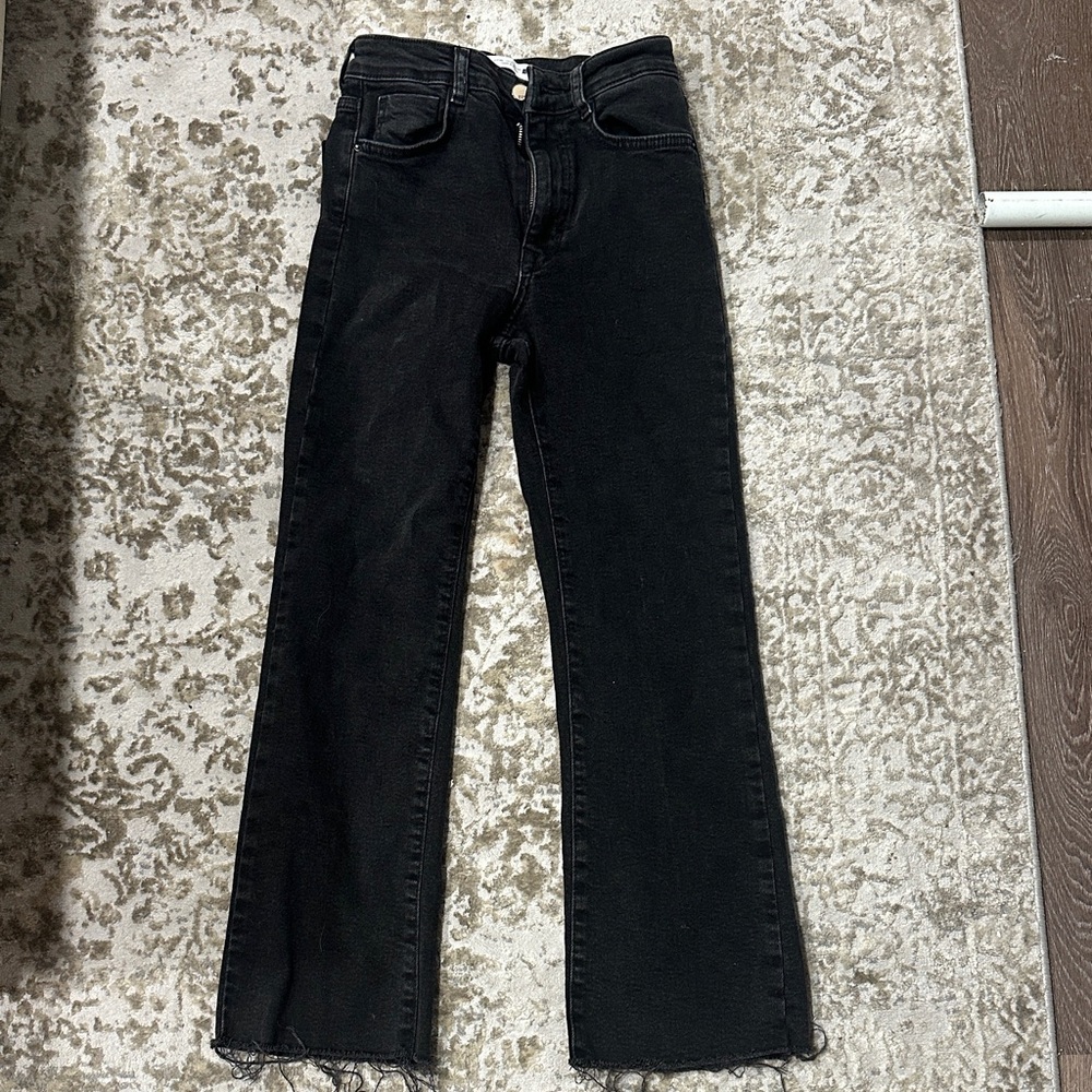 Zara Black Straight Leg Women's Jeans